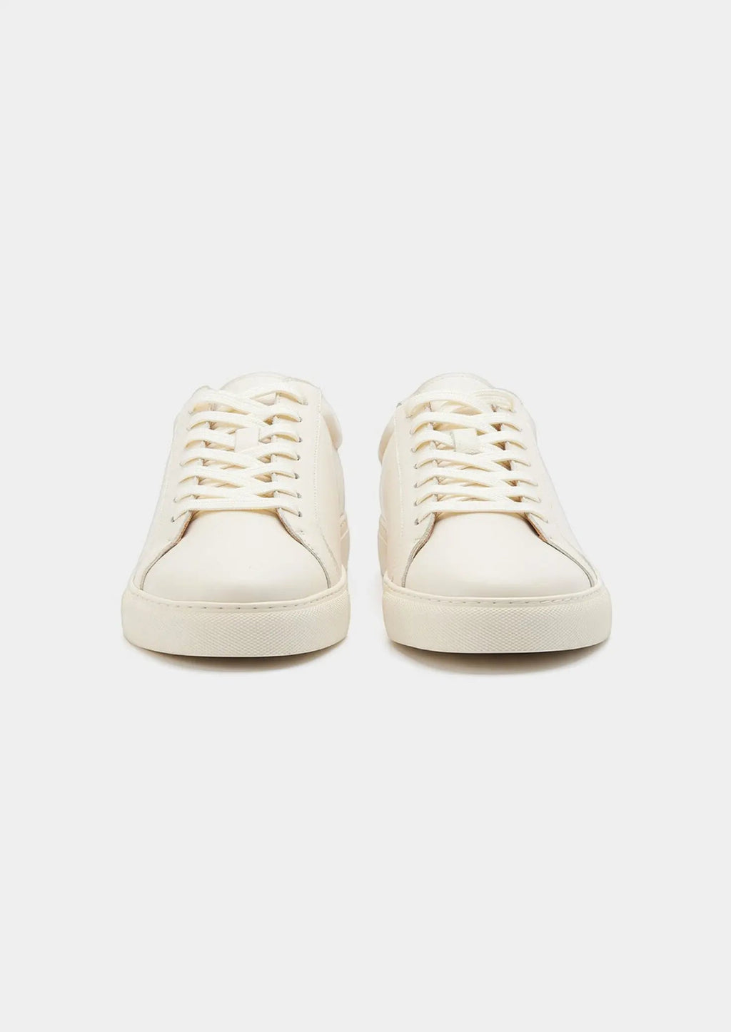 Women's Ivory Minimal Leather Sneaker 2