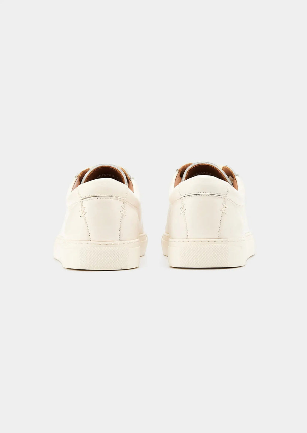 Women's Ivory Minimal Leather Sneaker 3