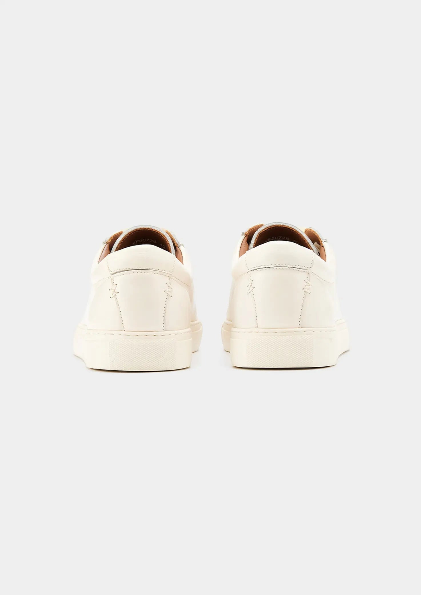 Women's Ivory Minimal Leather Sneaker 3