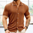 Women's Jacquard Knit Shirt | Knitted with silk-like viscose 2