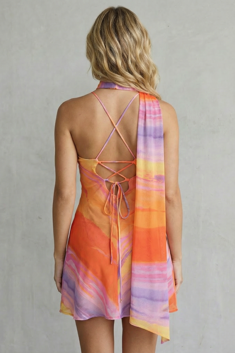 Katalisse | One-Shoulder Satin Mini Dress with Luxurious Sheen | Elegant Fit for Bold Style