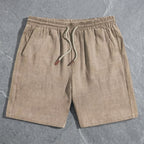 Kellan Collection | Linen Drawstring Shorts with Adjustable Waistband | Comfortable Summer Essential for Everyday Wear