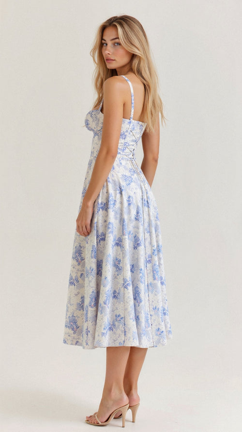 Black Midi Dress with Adjustable Straps & Flattering Silhouette –...