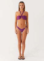Women's Kivara Collection | Bikini Top with Halter Neck Tie & Secure Fit | Stylish Swimwear for Effortless Beach Days |  4