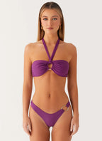 Women's Kivara Collection | Bikini Top with Halter Neck Tie & Secure Fit | Stylish Swimwear for Effortless Beach Days |  5