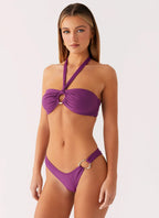 Women's Kivara Collection | Bikini Top with Halter Neck Tie & Secure Fit | Stylish Swimwear for Effortless Beach Days |  6