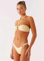 Women's Kivara Collection | Underwire Bikini Top with Halter Neck Tie | Supportive Fit for Confident Beachwear | Halter  4