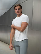 Kore Collection | Women's Top with Curve-Hem Design | Breathable Stretch Fabric for All-Day Comfort