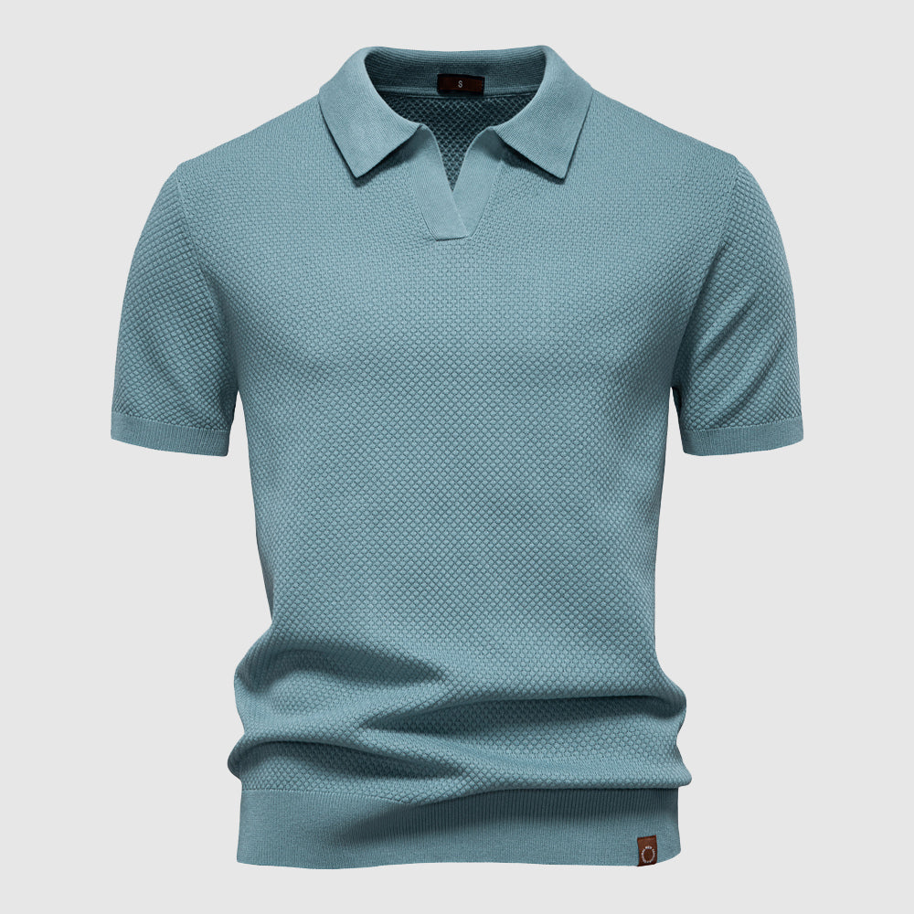 Women's L'Eleganza di Milano Polo Shirt by Lorenzo Vitali | Silky smooth poly-viscose-blend for unparalleled s 1