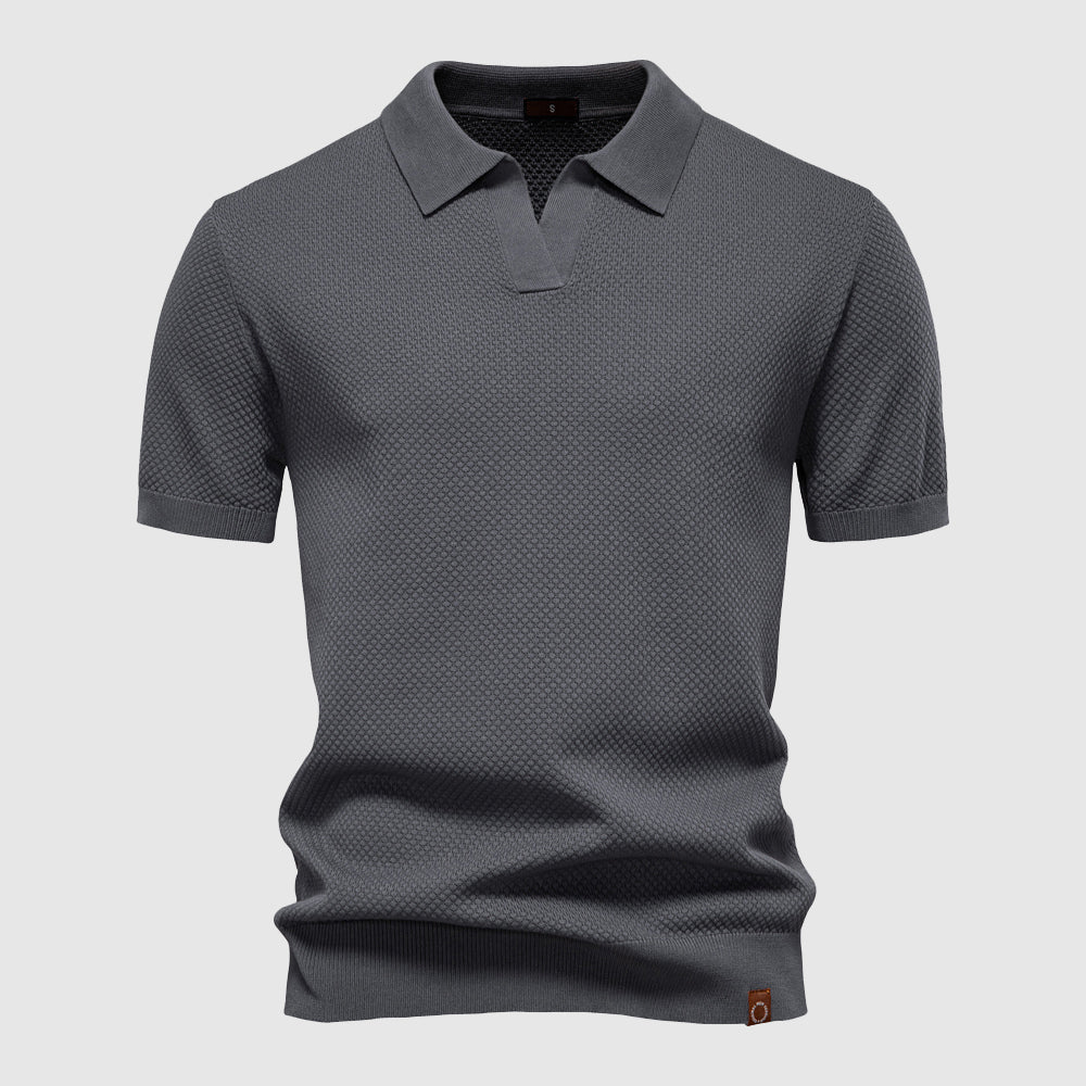 Women's L'Eleganza di Milano Polo Shirt by Lorenzo Vitali | Silky smooth poly-viscose-blend for unparalleled s 2