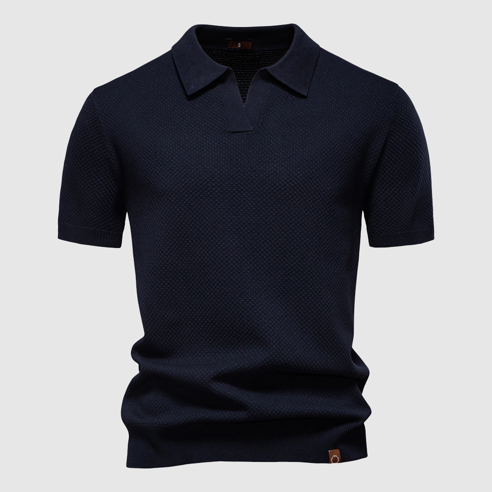 Women's L'Eleganza di Milano Polo Shirt by Lorenzo Vitali | Silky smooth poly-viscose-blend for unparalleled s 3