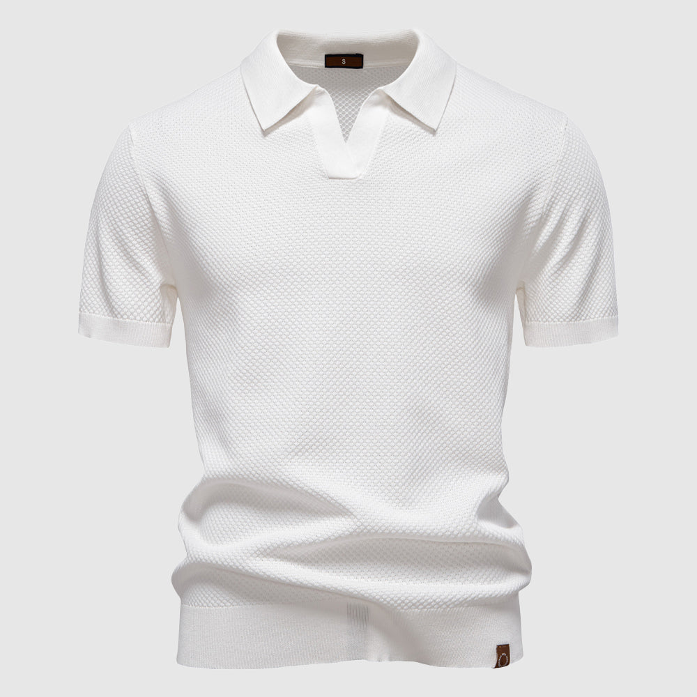 Women's L'Eleganza di Milano Polo Shirt by Lorenzo Vitali | Silky smooth poly-viscose-blend for unparalleled s 4