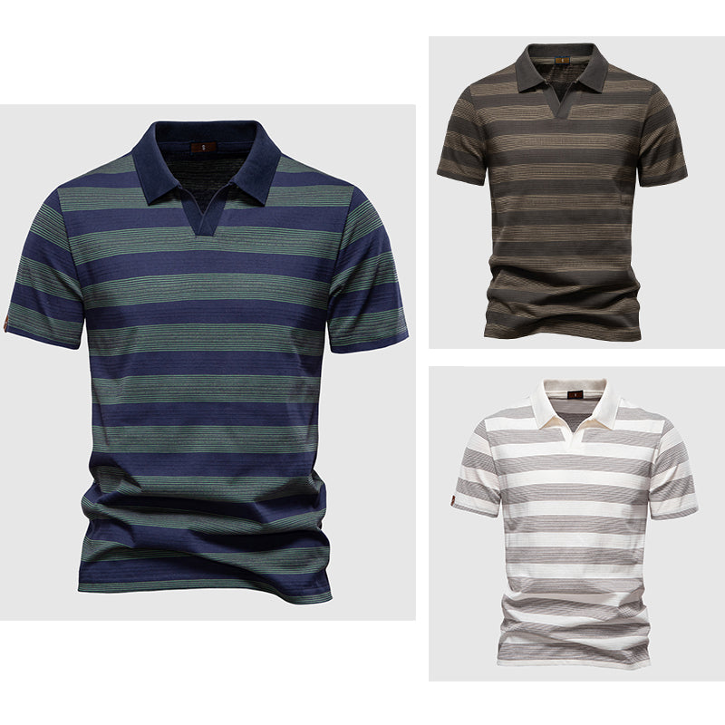 Women's L'Essenza Polo Shirt by Lorenzo Vitali | Made from a soft 3