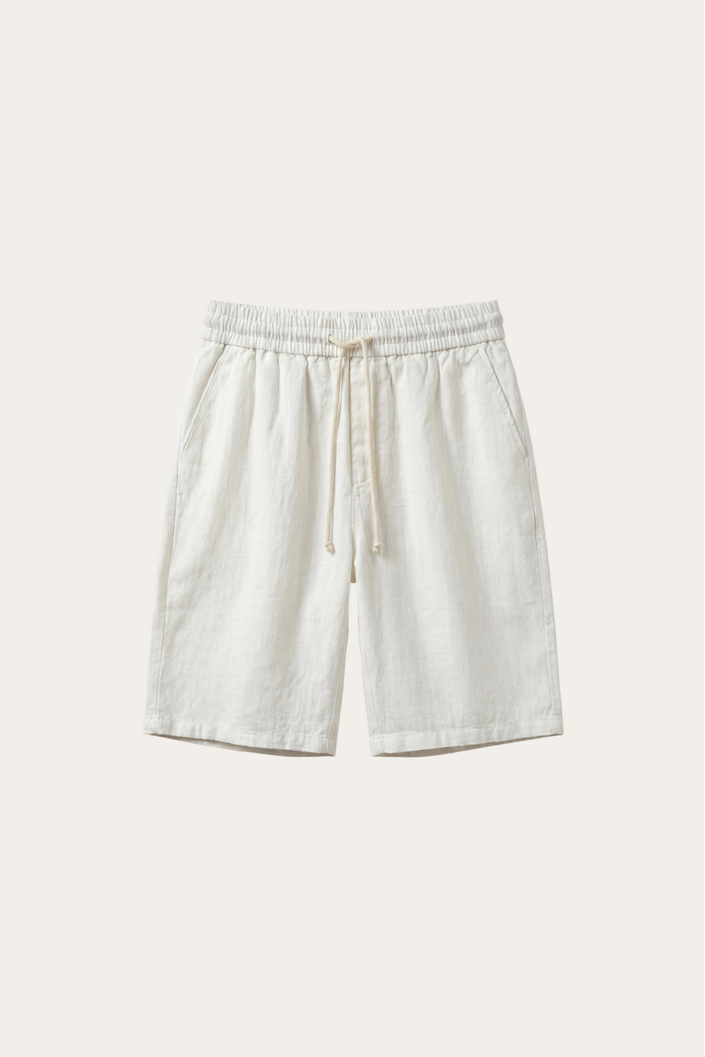 Lecce Collection | Linen Drawstring Shorts with Breathable Weave | Relaxed Fit for Ultimate Comfort