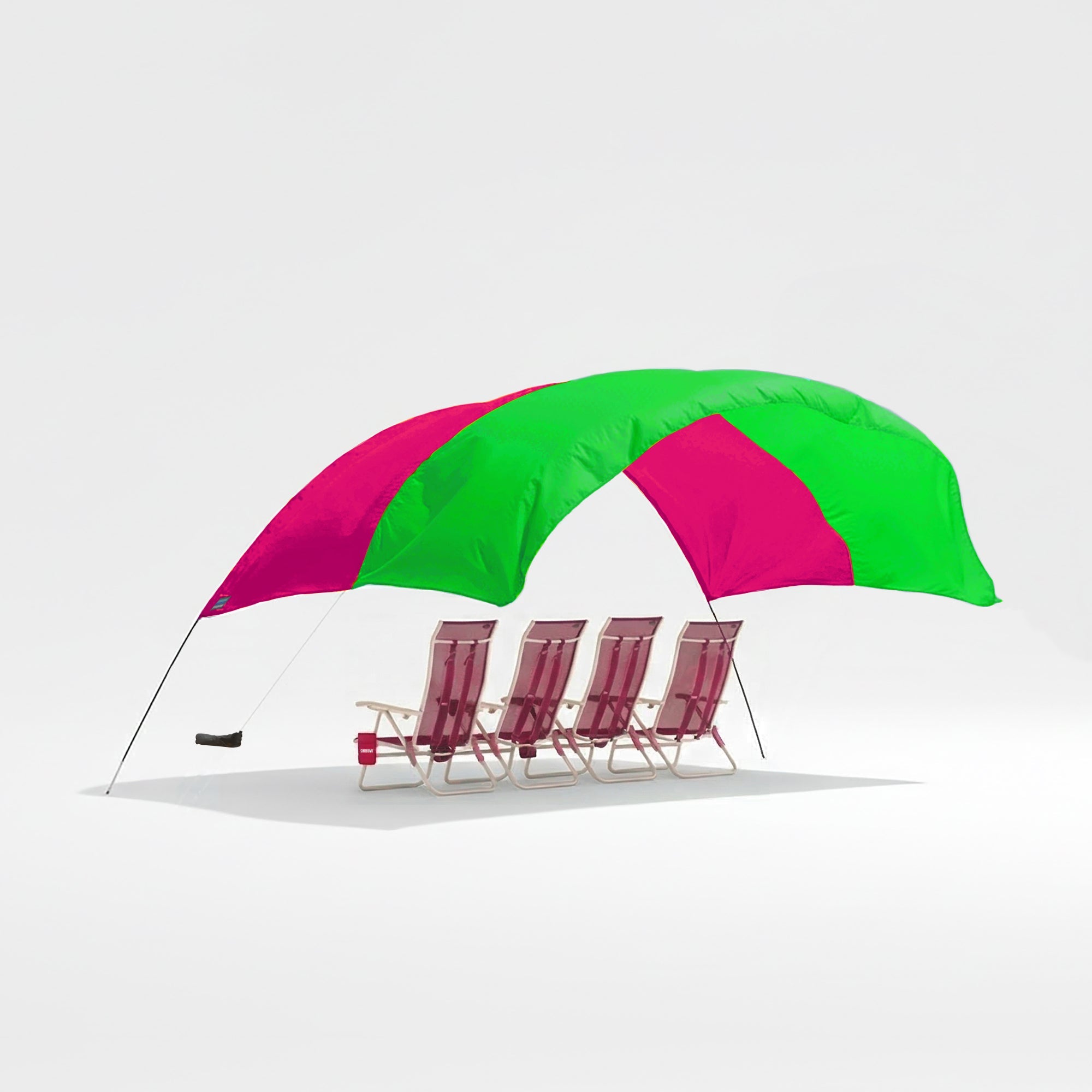 Lightweight Beach Canopy with Wind Assist for Enhanced Stability and Comfort