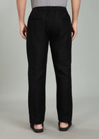 Linen Art Pants | Elastic Casual Trousers with Adjustable Drawstrings | Breathable Comfort for Everyday Wear