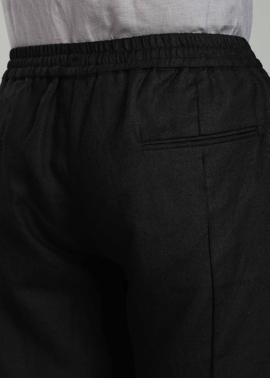 Linen Art Pants | Elastic Casual Trousers with Adjustable Drawstrings | Breathable Comfort for Everyday Wear