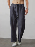 Linen Blend | Wide Leg Pants Women with Moisture Wicking & Odor Control | Comfortable Casual Wear for Everyday Activities