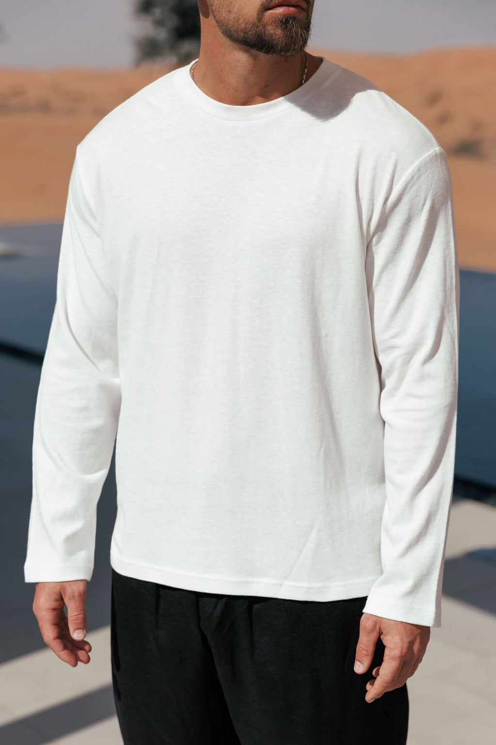 Linen Collection | Women's Long Sleeve Crop Top with Breathable Fabric | Stylish Summer Essential