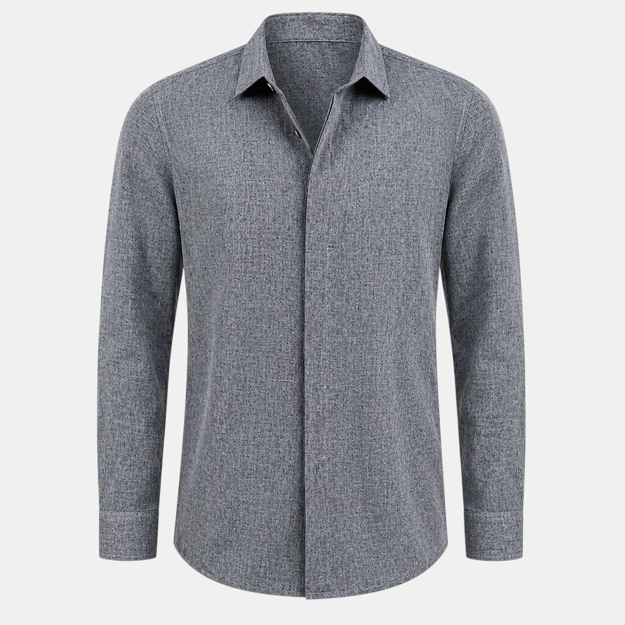 Linen Comfort | Men's Shirt with Breathable Fabric & Relaxed Fit | Effortless Summer Style for Warm Days