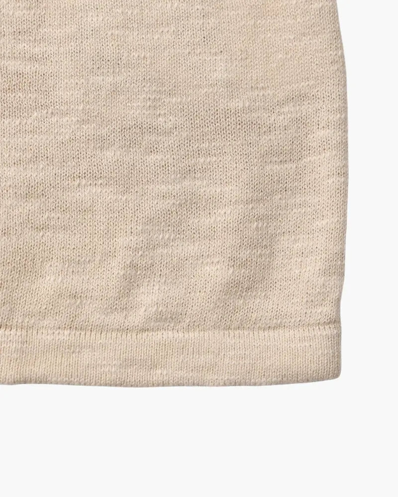 Women's Linen Cotton Essential Crewneck | Fabric Composition: 75% Cotton 8