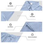 Linen Cotton Two-Piece Set | Men's Clothing with Breathable Fabric | Stylish Casual Outfit for Comfort