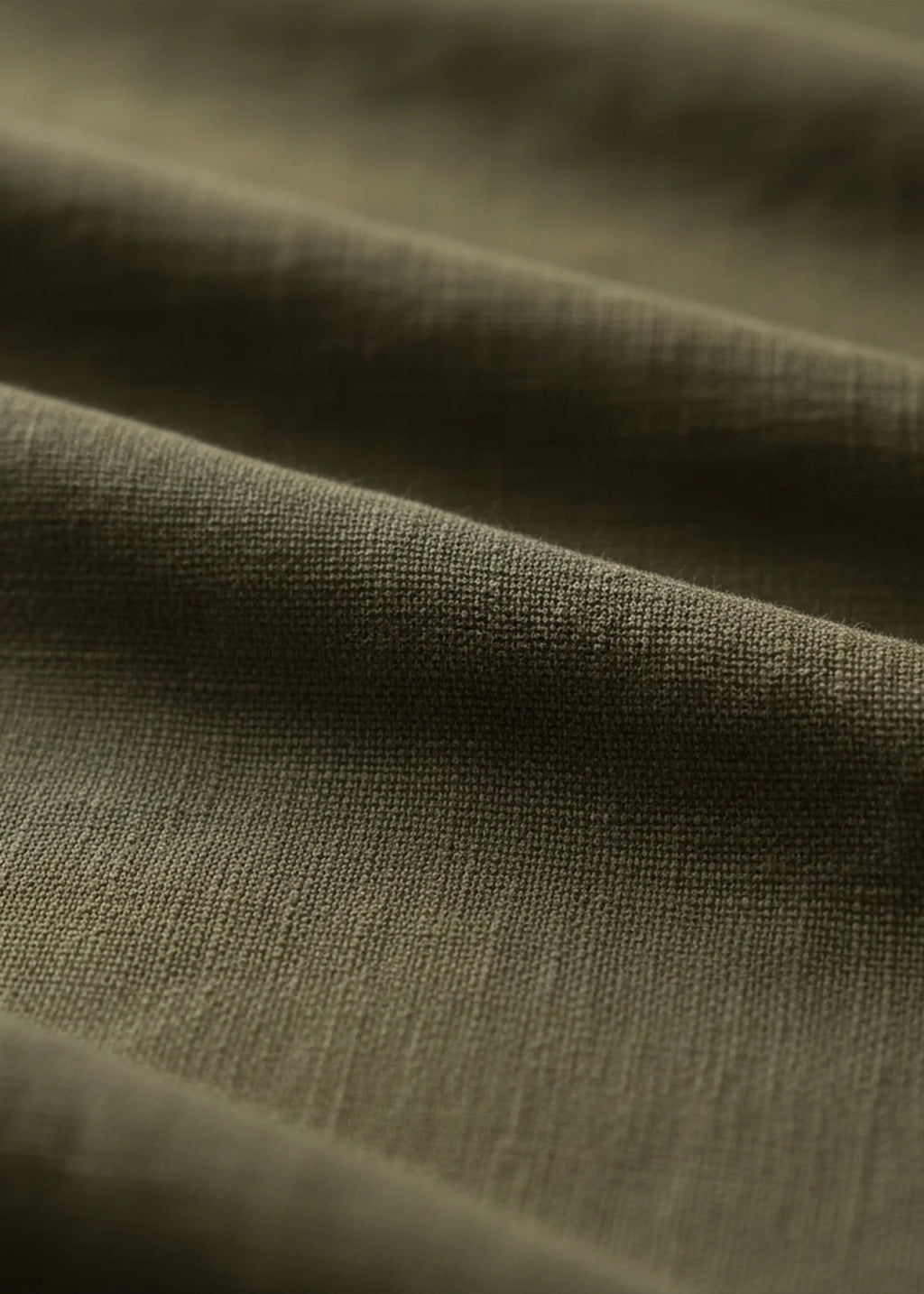 Linen Trail | Men's Dress Shirt in Moss Green with Pure Linen Fabric | Soft, Breathable Design for Everyday Comfort
