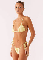 Women's Lissy Collection | Bikini Bottoms with Adjustable Side Ties | Flattering Low-Rise Fit for Beach Days | Low Rise: 4