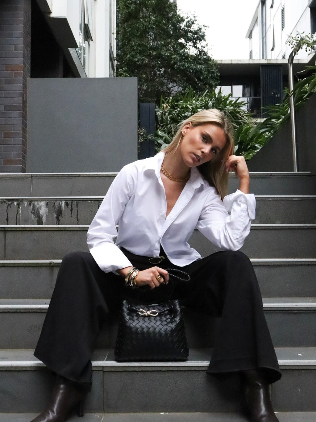 Lola Collection | Woven Crossbody Bag with Multiple Carry Options | Stylish Accessory for Everyday Use