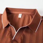 Women's Lorenzo Knitted Polo | Lightweight and breathable knit texture 2