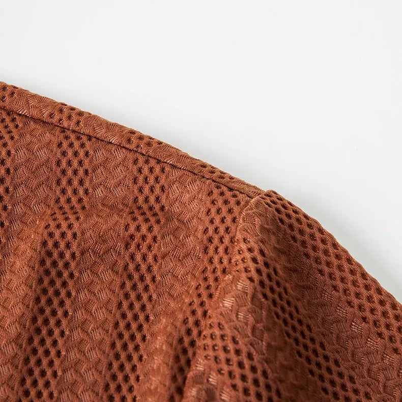 Women's Lorenzo Knitted Polo | Lightweight and breathable knit texture 5
