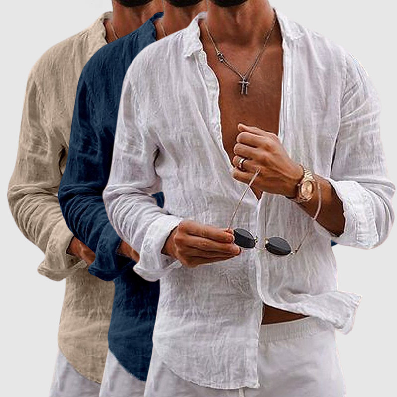 Women's Lorenzo Vitali Belmar Linen Shirt | Lightweight 6