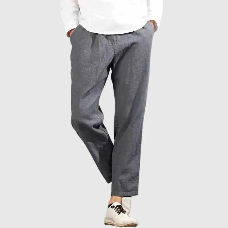 Women's Lorenzo Vitali Harbor Linen Pants | Material: Premium linen fabric 1