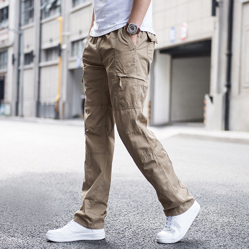 Women's Lorenzo Vitali Lightweight Cotton Cargo Pants | Material: Cotton 1