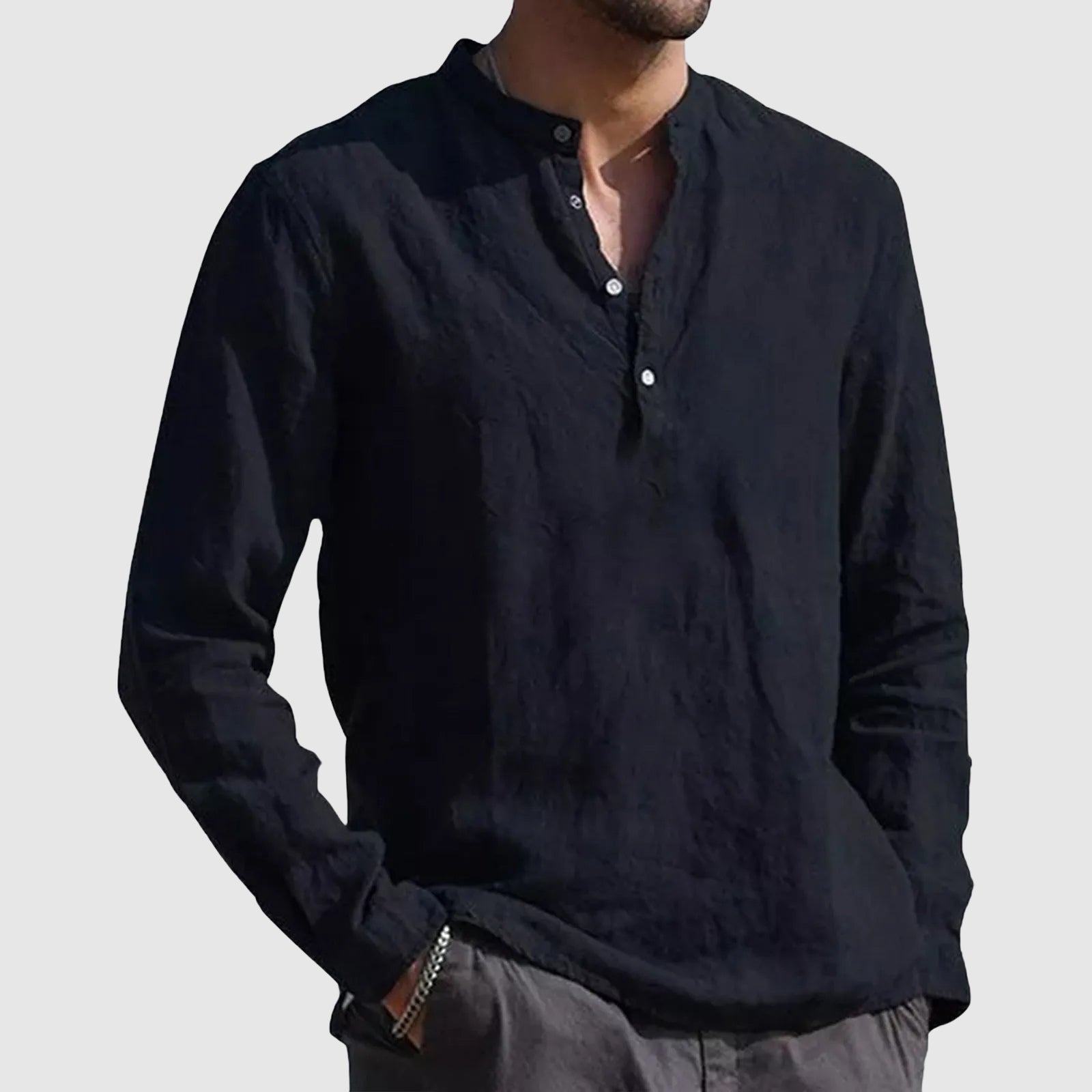 Women's Lorenzo Vitali Nomad Linen Shirt | Material: Premium linen blend 1