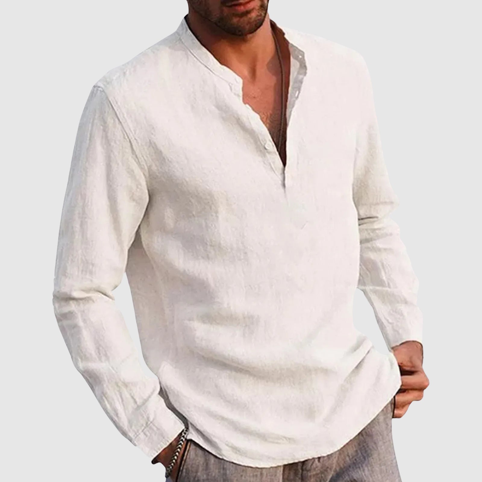 Women's Lorenzo Vitali Nomad Linen Shirt | Material: Premium linen blend 2