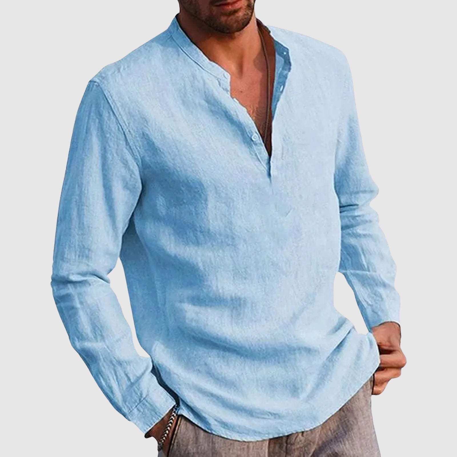 Women's Lorenzo Vitali Nomad Linen Shirt | Material: Premium linen blend 3