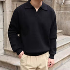 Men's Polo Shirt in Premium Cotton with Tailored Fit