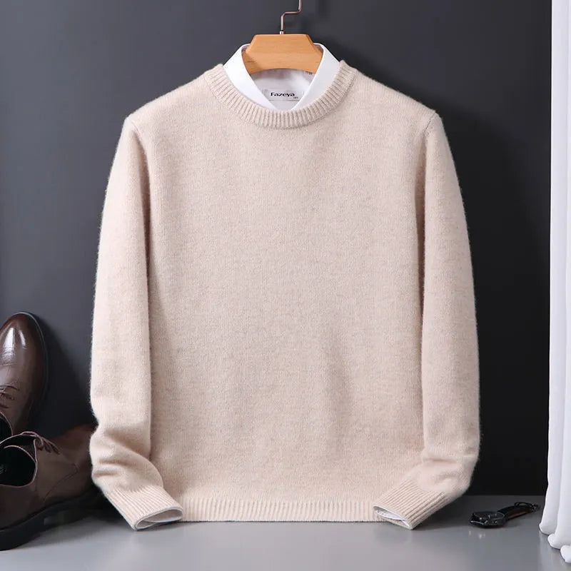 Men's Cashmere Sweater — Classic Knit