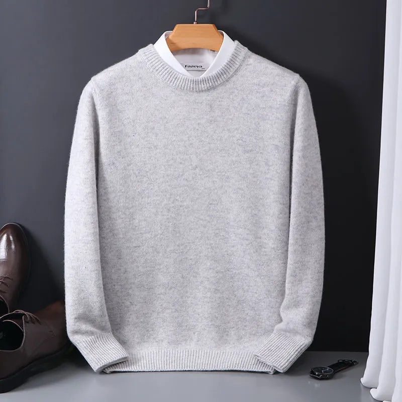 Men's Cashmere Sweater — Classic Knit