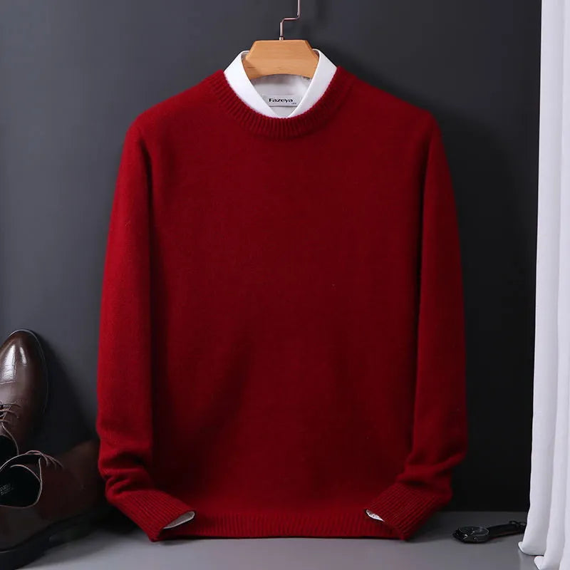 Men's Cashmere Sweater — Classic Knit