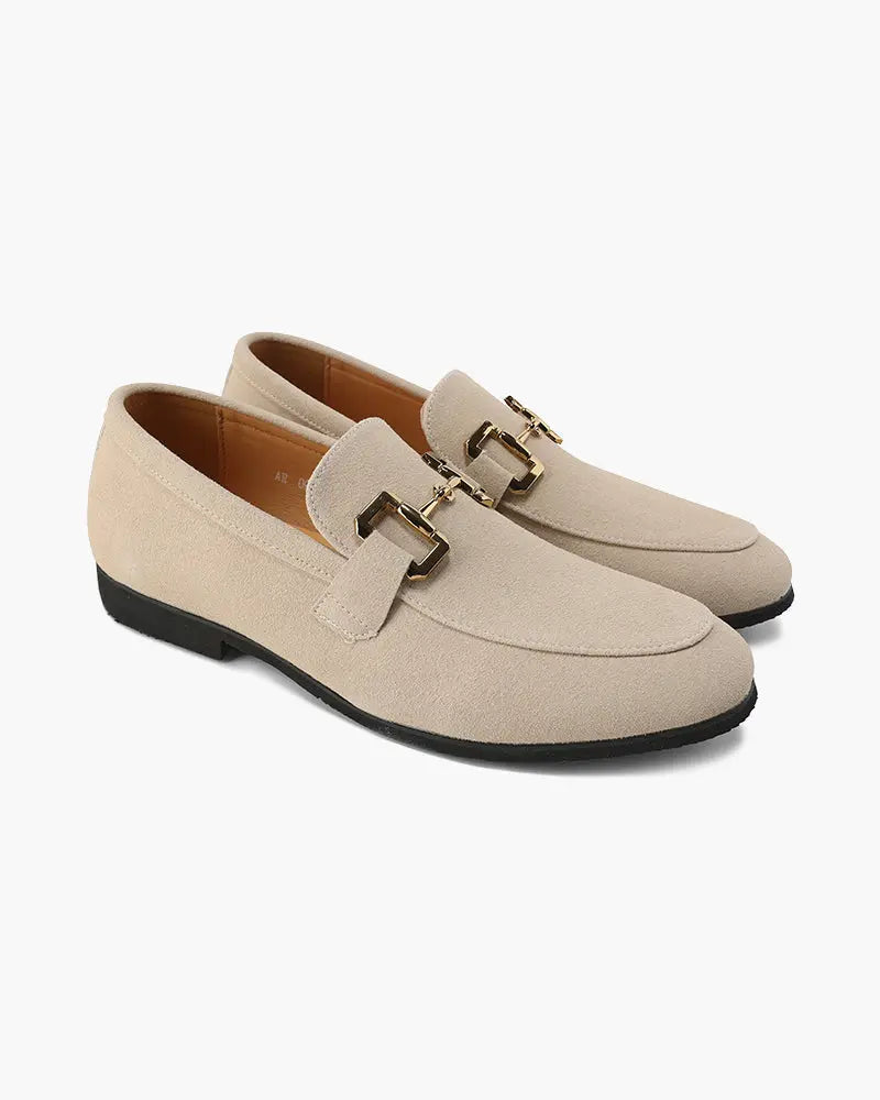 Women's Luxury Suede Loafers | Premium calf suede leather upper. 4