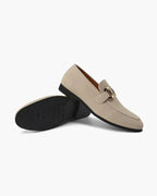 Women's Luxury Suede Loafers | Premium calf suede leather upper. 5