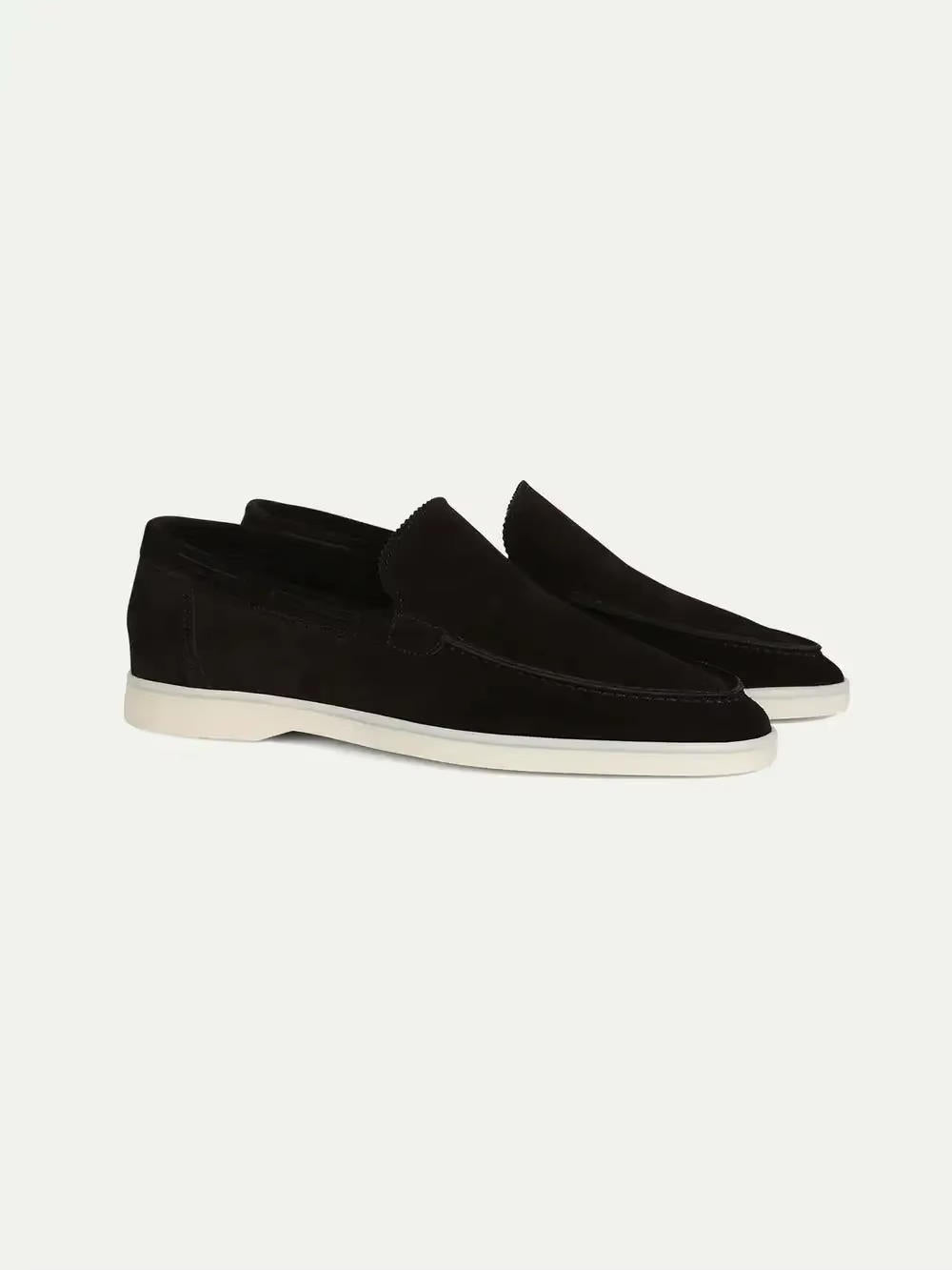 Men's Suede Loafers – Slip-On Smart Casual Boat Shoes