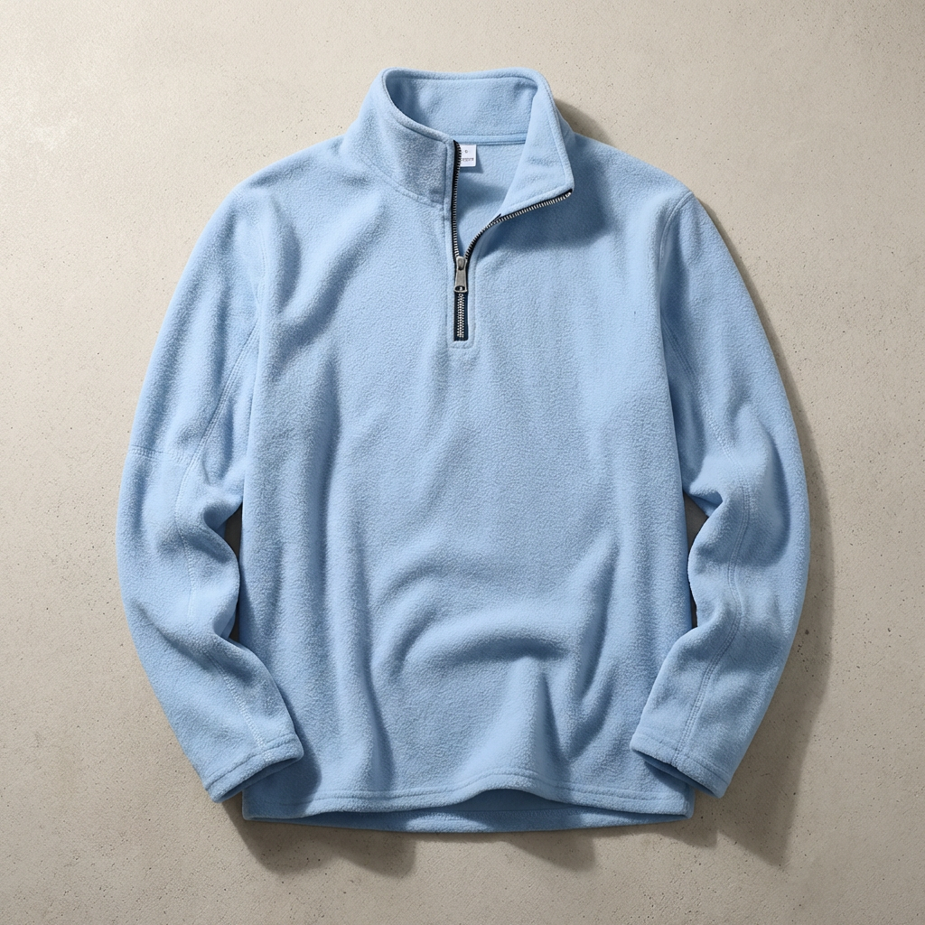 Malaga | Fleece Lined Quarter-Zip Hoodie with Superior Warmth | Relaxed Fit for Everyday Comfort