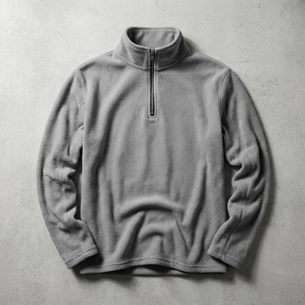 Malaga | Fleece Lined Quarter-Zip Hoodie with Superior Warmth | Relaxed Fit for Everyday Comfort