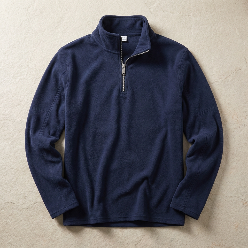Malaga | Fleece Lined Quarter-Zip Hoodie with Superior Warmth | Relaxed Fit for Everyday Comfort