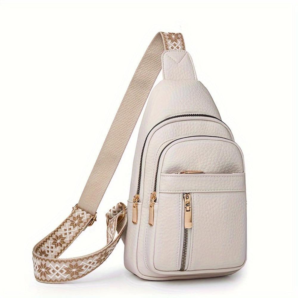 Margaret Collection | Black Crossbody Bag for Women with Adjustable Strap | Stylish Vegan Leather for Everyday Use