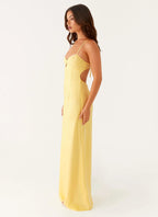 Women's Maxi Dress with Sweetheart Neckline & Keyhole Detail | Luxurious Lace for Effortless Elegance - Women's | Sweeth 1