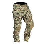 Tactical Cargo Pants — Removable Knee Pads, Multi-Pocket
